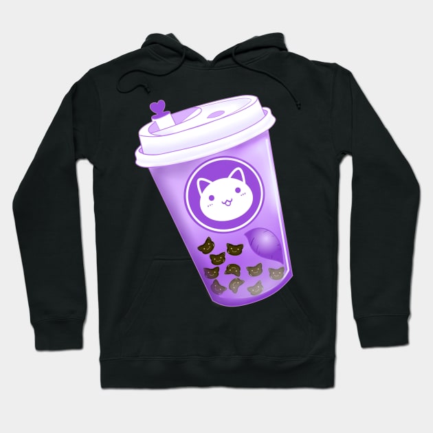 Neko Boba Taro Hoodie by PointNWink Productions